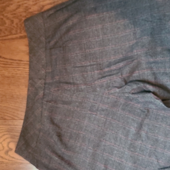 2/$25 Office pants, grey with faint stipe. 4Petites in good condition - Picture 5 of 8